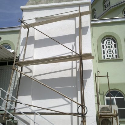 Hatipoğlu Camii Dış Cephe Su Yalıtımı - Tekirdağ