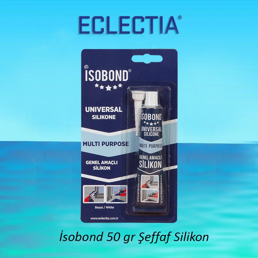 İSOBOND 50 GR ŞEFFAF SİLİKON